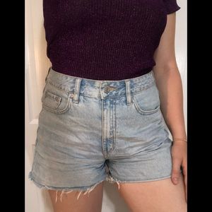 Denim Mom Jean Shorts